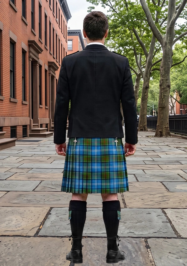 Traditional_Clan_Kirkpatrick_Society_Tartan_15143_Kilt_and_Argyle_Jacket_Kilt_Outfit_back_image