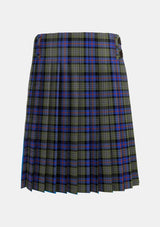 Traditional_Clan_Logan_Society_International_Tartan_14067_kilt_back_image_with_pleated_design_and_adjustable_buckles_for_men