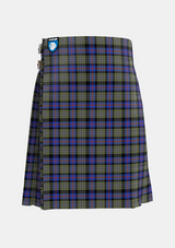 Traditional_Clan_Logan_Society_International_Tartan_14067_kilt_front_image_with_pleated_design_and_adjustable_buckles_for_men