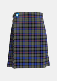 Traditional_Clan_Logan_Society_International_Tartan_14067_kilt_front_image_with_pleated_design_and_adjustable_buckles_for_men