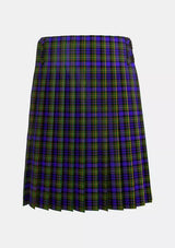 Traditional_Clan_MacLellan_Tartan_kilt_back_image_with_pleated_design_and_adjustable_buckles_for_men