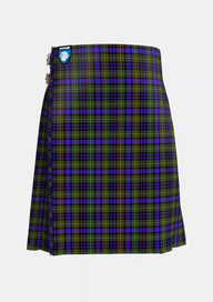 Traditional_Clan_MacLellan_Tartan_kilt_front_image_with_pleated_design_and_adjustable_buckles_for_men