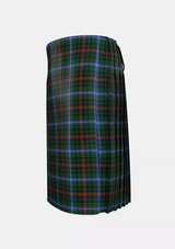 Traditional_Clan_McKean_Tartan_kilt_left_image_with_pleated_design_and_adjustable_buckles_for_men