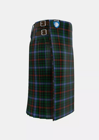 Traditional_Clan_McKean_Tartan_kilt_right_image_with_pleated_design_and_adjustable_buckles_for_men