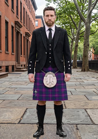 Traditional_Clans_of_Caledonia_Tartan_5923_Kilt_and_Argyle_Jacket_Kilt_Outfit_front_image