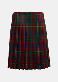 Traditional_Clare__County_Tartan_kilt_back_image_with_pleated_design_and_adjustable_buckles_for_men