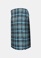 Traditional_Clark_tartan_left_image_with_pleated_design_and_adjustable_buckles_for_men