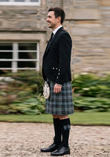 Traditional_Clarke_Ancient_tartan_633_Kilt_and_Argyle_Jacket_Kilt_Outfit_left_image