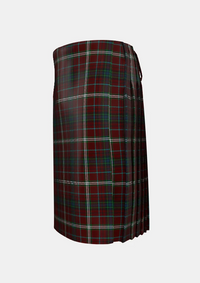 Traditional_Clifford_Tartan_kilt_left_image_with_pleated_design_and_adjustable_buckles_for_men