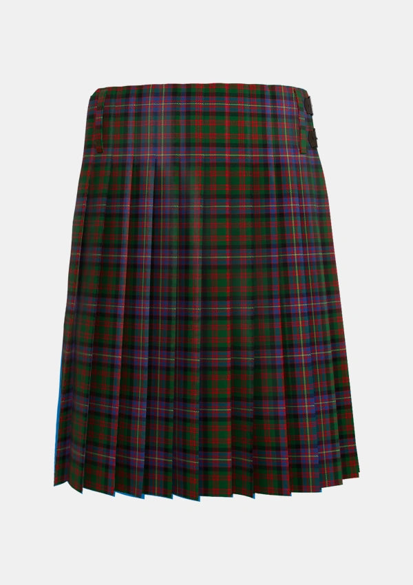 Traditional_Cochrane_1974_Tartan_977_kilt_back_image_with_pleated_design_and_adjustable_buckles_for_men