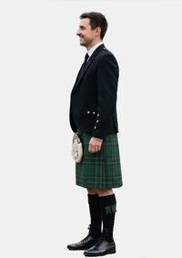 Traditional_Cockburn_tartan_4548_Kilt_and_Argyle_Jacket_Kilt_Outfits_left_image