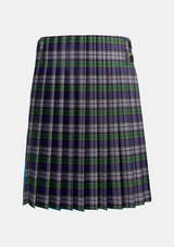 Traditional_Colquhoun_Dress_Tartan_1960_kilt_back_image_with_pleated_design_and_adjustable_buckles_for_men
