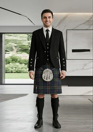 Traditional_Colquhoun_tartan_Kilt_and_Argyle_Jacket_Kilt_Outfit_front_image