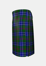Traditional_Colvin_Tartan_kilt_left_image_with_pleated_design_and_adjustable_buckles_for_men