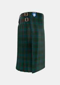 Traditional_Conlon_Tartan_kilt_right_image_with_pleated_design_and_adjustable_buckles_for_men