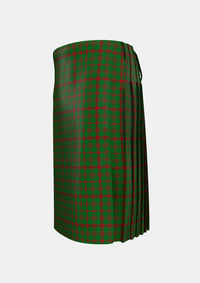 Traditional_Connell_Tartan_kilt_3066_left_image_with_pleated_design_and_adjustable_buckles_for_men