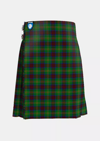 Traditional_Connolly_Hunting_Tartan_kilt_front_image_with_pleated_design_and_adjustable_buckles_for_men