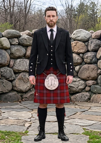 Traditional_Conroy_Tartan_1626_Kilt_and_Argyle_Jacket_Kilt_Outfit_front_image