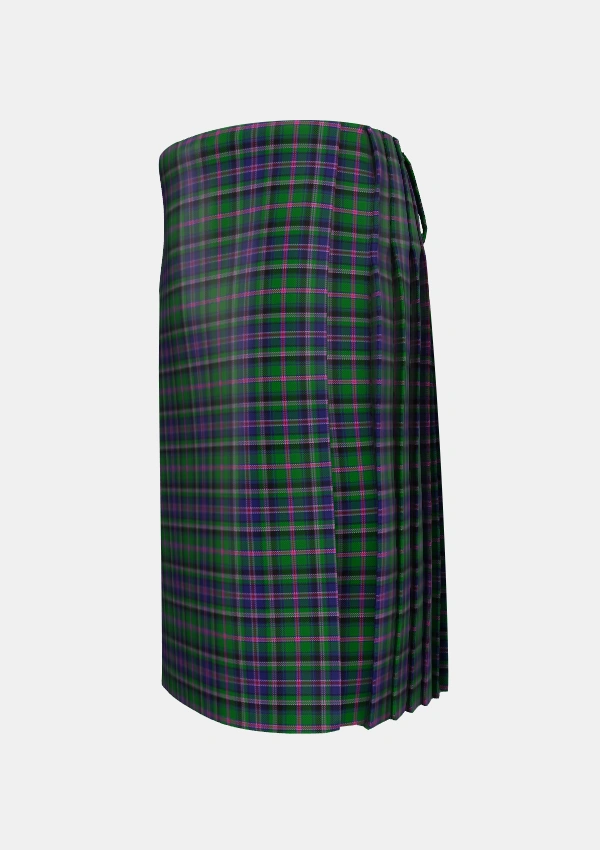 Traditional_Cooper_Couper_James_Cant_Tartan_1415_kilt_left_image_with_pleated_design_and_adjustable_buckles_for_men