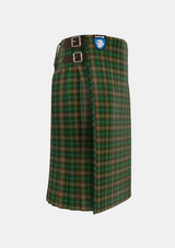 Traditional_Corcoran_of_Sherbrooke_Personal_Tartan_4584_kilt_right_image_with_pleated_design_and_adjustable_buckles_for_men