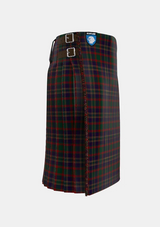 Traditional_Cork__County_Tartan_kilt_2253_right_image_with_pleated_design_and_adjustable_buckles_for_men