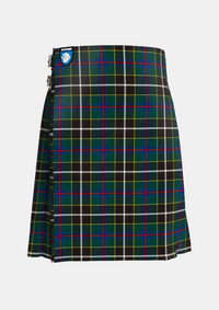Traditional_Cornish_Hunting_tartan_front_image_with_pleated_design_and_adjustable_buckles_for_men