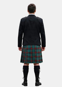 Traditional_Cornwall_Tartan_7057_Kilt_and_Argyle_Jacket_Kilt_Outfits_back_image