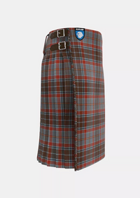 Traditional_County_Leitrim_Tartan_kilt_right_image_with_pleated_design_and_adjustable_buckles_for_men