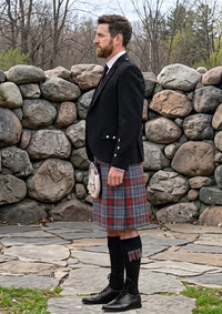 Traditional_County_Louth_Irish_Tartan_Kilt_and_Argyle_Jacket_Kilt_Outfit_left_image