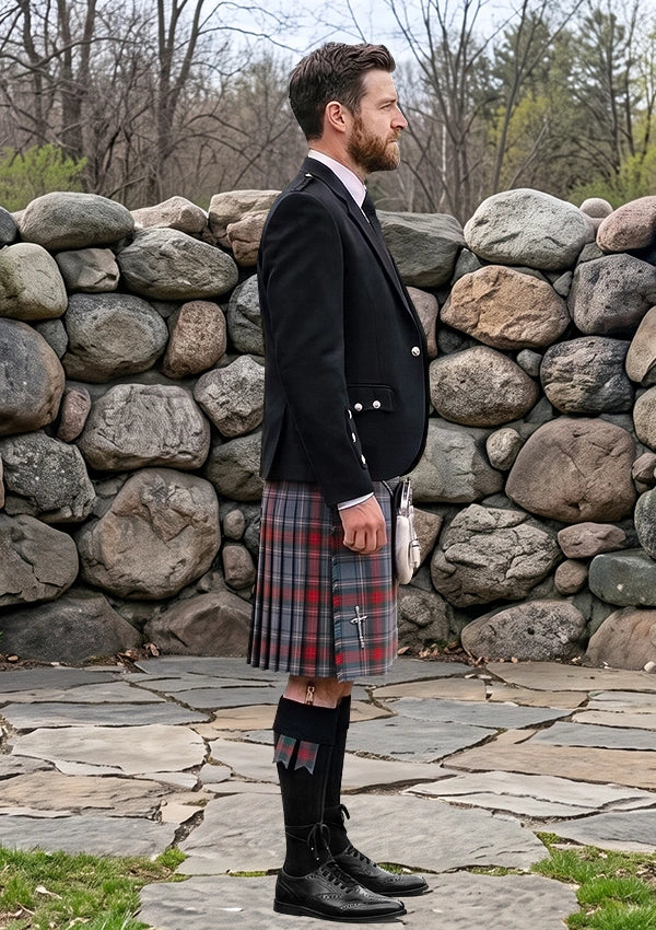 Traditional_County_Louth_Irish_Tartan_Kilt_and_Argyle_Jacket_Kilt_Outfit_right_image