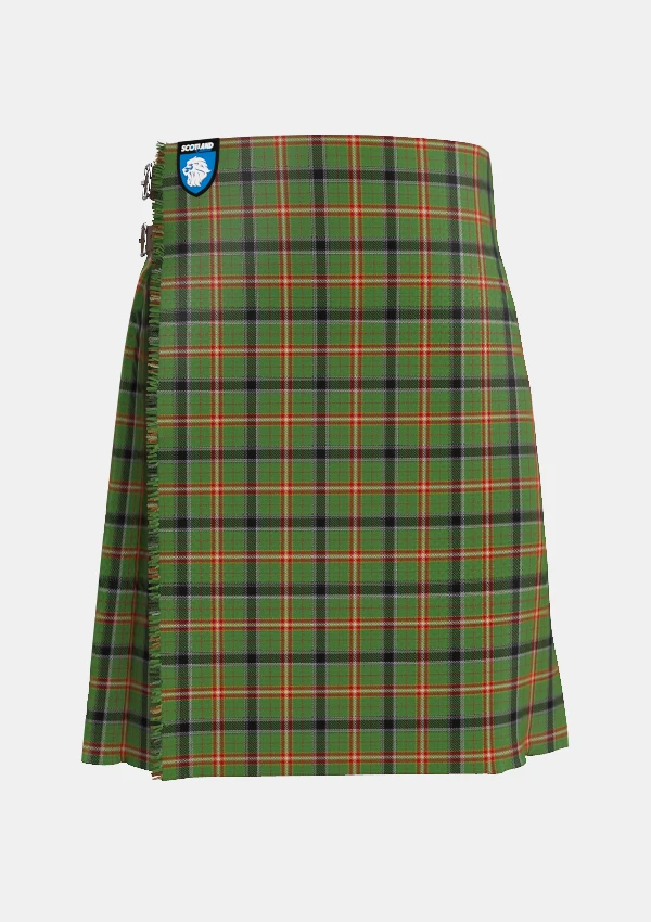 Traditional_Courtet-Meyer_Tartan_kilt_front_image_with_pleated_design_and_adjustable_buckles_for_men