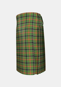 Traditional_Courtet-Meyer_Tartan_kilt_left_image_with_pleated_design_and_adjustable_buckles_for_men
