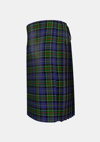 Traditional_Cowan_tartan_1549_kilt_left_image_with_pleated_design_and_adjustable_buckles_for_men