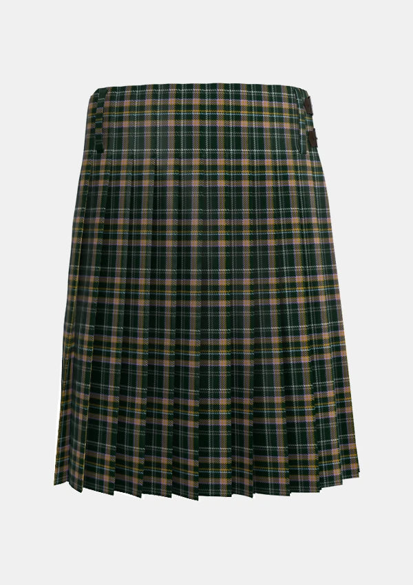 Traditional_Cox__Brian_Denis_Tartan_kilt_3150_back_image_with_pleated_design_and_adjustable_buckles_for_men