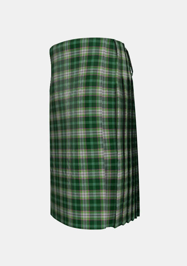 Traditional_Coyle__Mark_Tartan_kilt_12244_left_image_with_pleated_design_and_adjustable_buckles_for_men