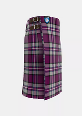Traditional_Cramer_Tartan_kilt_right_image_with_pleated_design_and_adjustable_buckles_for_men