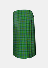 Traditional_Cranston_Tartan_kilt_706_left_image_with_pleated_design_and_adjustable_buckles_for_men