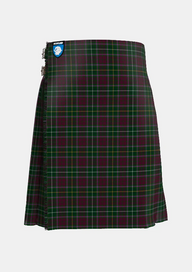 Traditional_Crosby_Tartan_kilt_front_image_with_pleated_design_and_adjustable_buckles_for_men