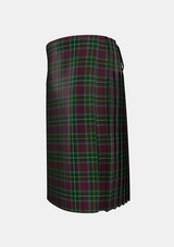 Traditional_Crosby_Tartan_kilt_left_image_with_pleated_design_and_adjustable_buckles_for_men