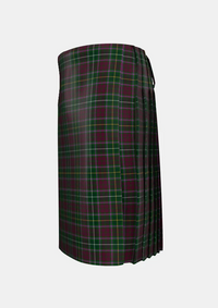 Traditional_Crosby_Tartan_kilt_left_image_with_pleated_design_and_adjustable_buckles_for_men