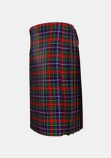 Traditional_Crozier_Tartan_kilt_left_image_with_pleated_design_and_adjustable_buckles_for_men