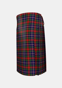 Traditional_Crozier_Tartan_kilt_left_image_with_pleated_design_and_adjustable_buckles_for_men