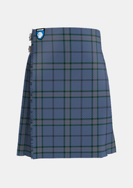 Traditional_Cullen_Tartan_kilt_10858_front_image_with_pleated_design_and_adjustable_buckles_for_men