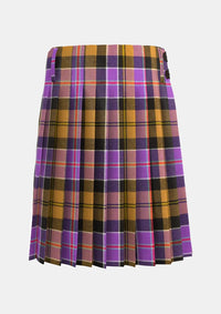 Traditional_Culloden_Tartan_kilt_1328_back_image_with_pleated_design_and_adjustable_buckles_for_men