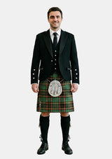 Traditional_Cuming_Hunting_Axcient_Tartan_Kilt_and_Argyle_Jacket_Kilt_Outfits_front_image