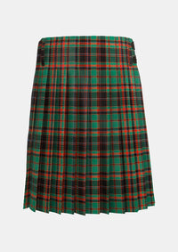 Traditional_Cuming_Hunting_Axcient_Tartan_kilt_back_image_with_pleated_design_and_adjustable_buckles_for_men