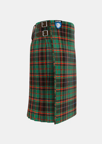 Traditional_Cuming_Hunting_Axcient_Tartan_kilt_right_image_with_pleated_design_and_adjustable_buckles_for_men