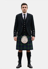 Traditional_Cunningham_Hunting_Tartan_1972_Kilt_and_Argyle_Jacket_Kilt_Outfits_front_image