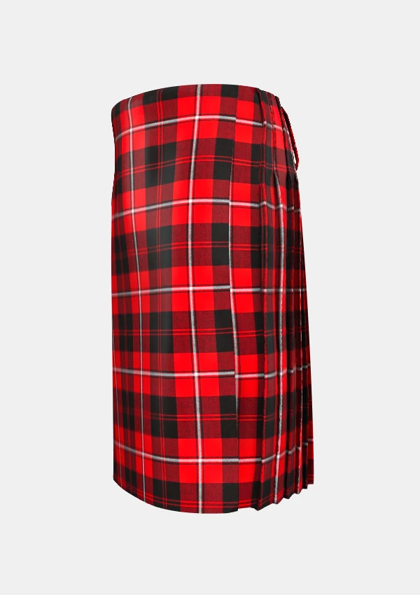 Traditional_Cunningham_tartan_left_image_with_pleated_design_and_adjustable_buckles_for_men