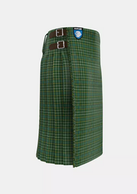 Traditional_Currie_of_Balilone_Tartan_778_kilt_right_image_with_pleated_design_and_adjustable_buckles_for_men